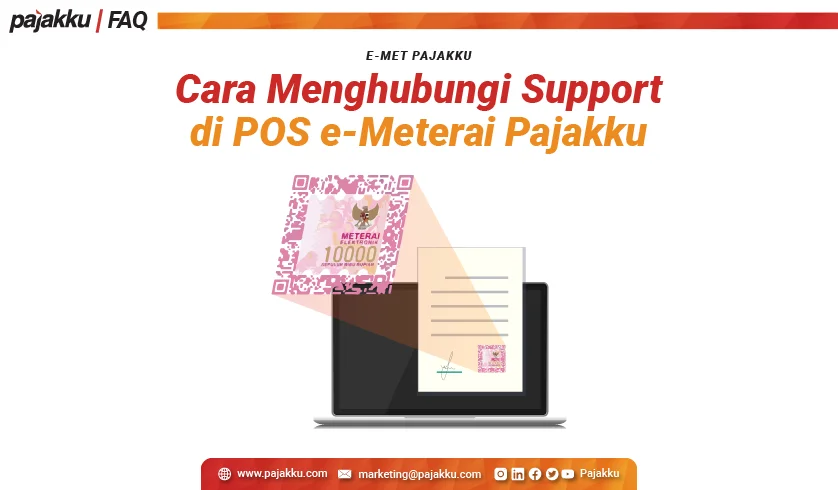 e-Met: Cara Menghubungi Support POS e-Meterai Pajakku