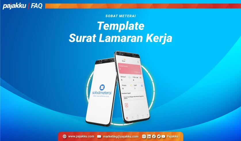 Sobat Meterai: Template Surat Lamaran Kerja