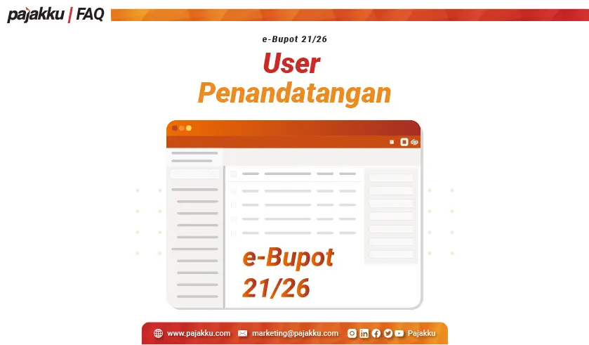 e-Bupot 21/26: User Penandatangan